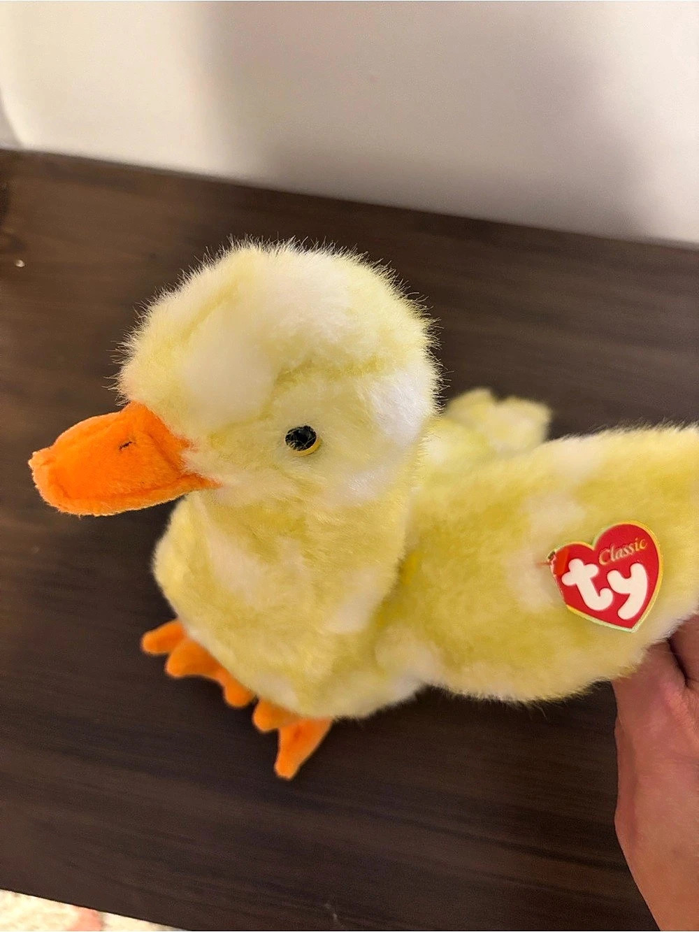 Ty Quackie the Duck Yellow Plush